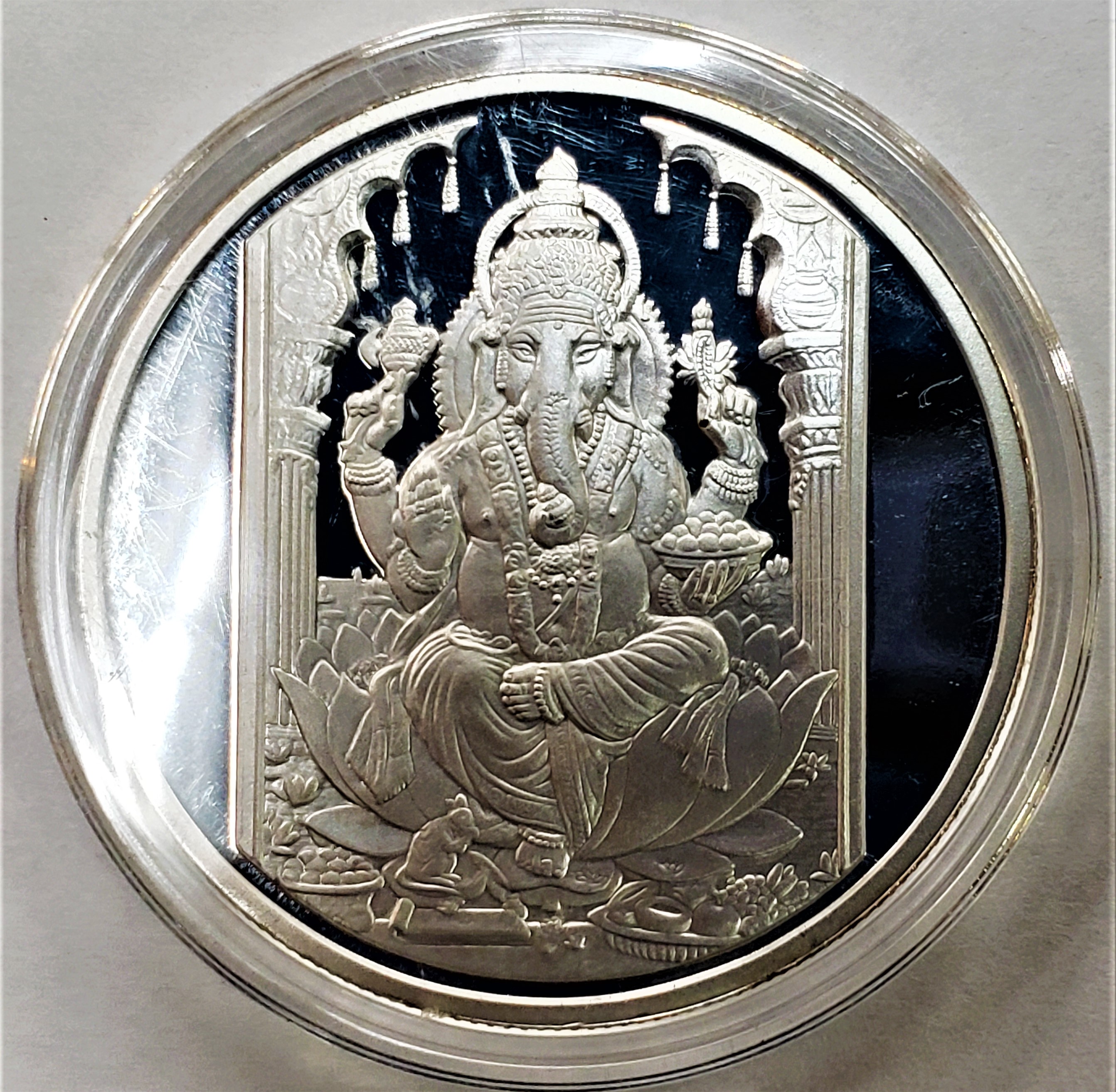 Silver Coin Ganesh 1oz